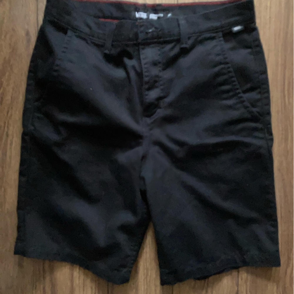 Men's Black Vans  Shorts